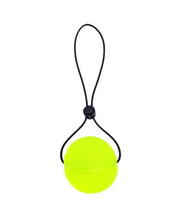 Handle Ball Fingers Gang Developer Hand Trainer Fingers Trainer Hand Finger Trainer Collared Ball Control Glimmer Gymnastics Ball Men And Women TPE 20x5cm Yellow
