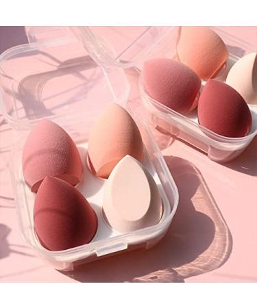 Powder puff 4-piece makeup puff beauty blender set silky feminine makeup foundation sponge puff beauty tool Face powder puff (Size : Bottle Lightblue) - Buy Online on GoSupps.com