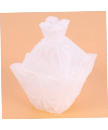 COHEALI 3pcs Candle Molds Diy Resin Epoxy Mold Silicone Jewelry Storage Container Storage Box Jewelry Box Whitex3pcs 8.5x7x12.3cmx3pcs - Buy Online on GoSupps.com