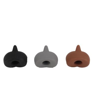 Portable Silicone Toothpaste Cap Squeezer - Ideal for Home School & Travel | Brown Toothpaste Squeezer - Buy Online on GoSupps.com