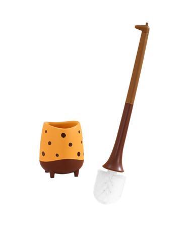 Healeved cleaning accessories shower cleaning brush floor cleaner sweet bathroom sets cleaning brushes for the household toilet brush and holder plastic multifunction soft brushes