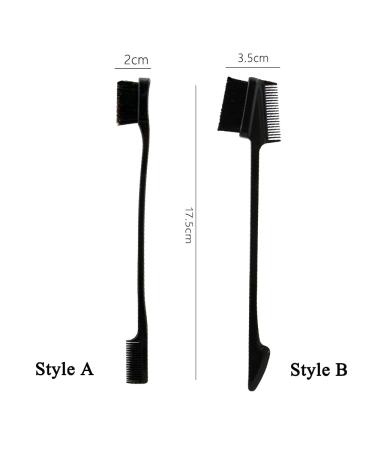 Eyebrow Brush Set - 4 Pieces Eyebrow Brushes & Comb for Makeup | Perfect Grooming Tools for Women & Girls - Buy Online on GoSupps.com