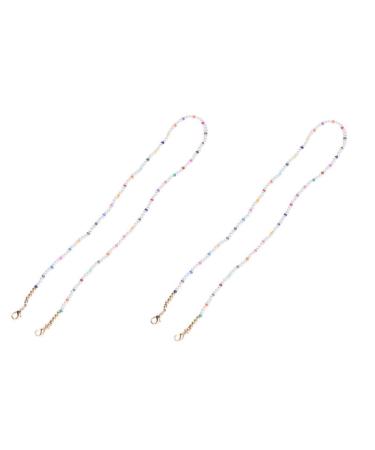 Magiclulu 2st mask glasses hanging chain lanyards for glasses straps holder for mouth protection buckles holding band for sunglasses Accessories for oral