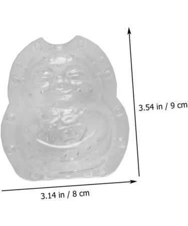 SHOWERORO Fruit Shaping Mold 2pcs Vegetable Shaping Mold Mini Accessories Transparent Forming Mold Adorable Fruit Mold Modeling - Buy Online on GoSupps.com