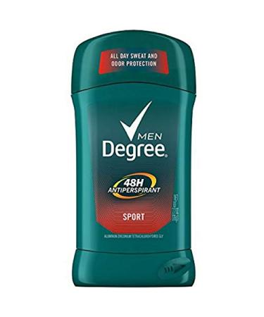 Degree Men Protection Antiperspirant Deodorant Sport 2.7 oz (Pack of 2)