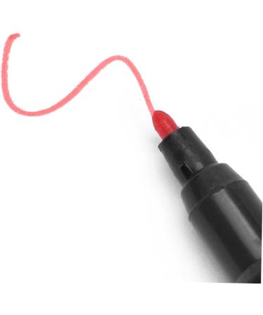 Healvian 50 Pcs Marker Pen Pencils Waterproof Brow Pencil Brow Pen Tool Red Plastic - Buy Online on GoSupps.com