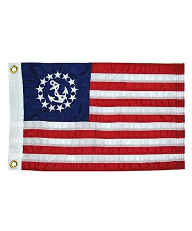 Taylor Made Products 8118 US Yacht Ensign Sewn Boat Flag 12 inch x 18 inch