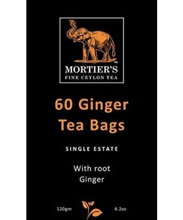 Mortier's Ceylon Ginger Tea Bags - Buy Online on GoSupps.com