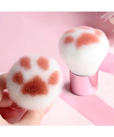 Tabanlly Mini Cat Paw Makeup Brush - Cute Foundation & Concealer Brush for Flawless Blush | International Shipping - Buy Online on GoSupps.com