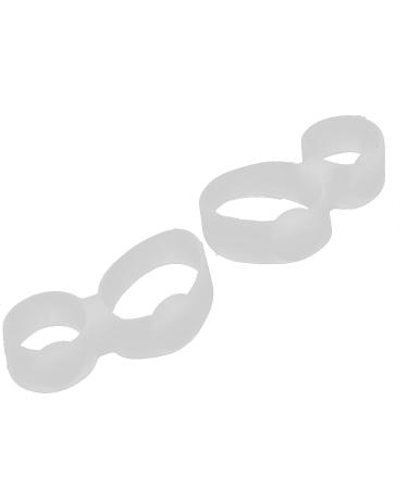 2Pcs Slimming Silicone Magnetic Toe Rings for Weight Loss and Foot Massage - Buy Online on GoSupps.com