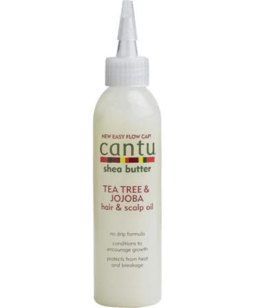 Cantu Shea Butter Tea Tree & Jojoba Hair & Scalp Oil 6 Fluid Ounce