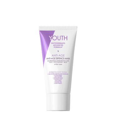 YOUTHPHYTO DERMATO ADVANCED FORMULA - Anti-Age Defence Mask - Nourishing Antioxidant and Age-Defying Facial Mask 1.8 0z