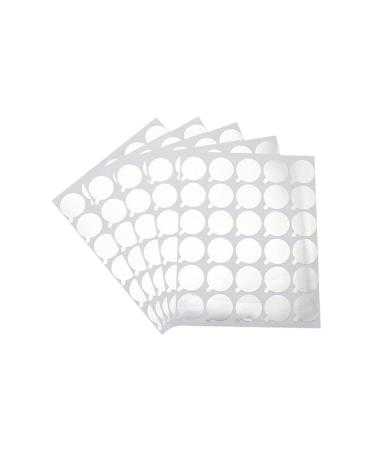Lurrose 300pcs Gasket Eyelashes with Glue Lash Stickers Eyelash Glue Holder Pallet Glue Gaskets for Eyelash Eyelash Extension Glue Pallet Tray Rubber Pad Extension Glue Gaskes Tin Foil