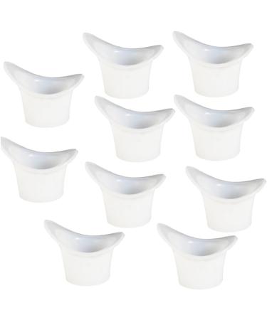 Disposable Eye Wash Cup Eye Care Bottle With Scale Eye Bath Silicone Eye Wash Cup for Refresh and Clean Tired Eyes 10pcs 8ML - Buy Online on GoSupps.com