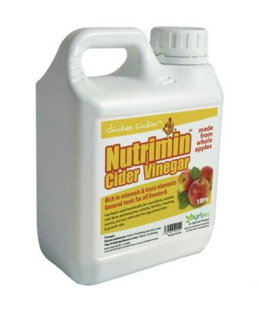 AgriVite Chicken Lickin Nutrimin Cider Apple Vinegar Chicken Food 1l
