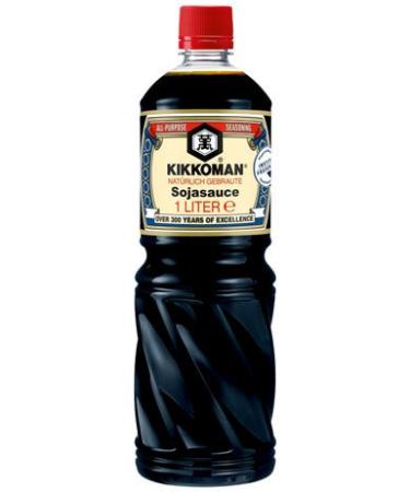 Kikkoman Kikkoman Soy Sauce Standard Naturally Fermented - 1 L