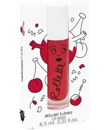 Nailmatic Kids Cottage Set - Children's Nail Polish & Lip Gloss - Pink Nail Polish + Natural Cherry Lip Gloss - Perfect for Ages 5+ - Buy Online on GoSupps.com