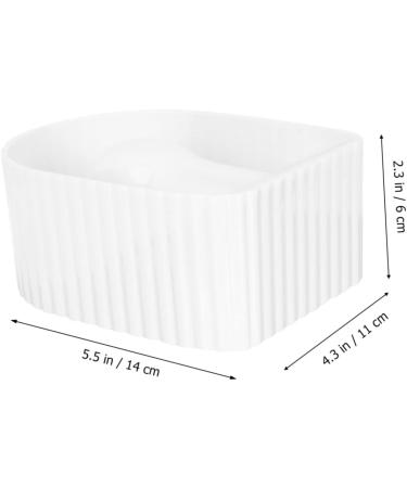 Beatifufu Manicure Hand Soak Bowl Acrylic Manicure Bowl Manicure Hand Bowl Nail Art Remover Bowl Nail Art Bowls Nail Soak Bowl Nail Tips Soak Bowl Nail Salon Supplies Manicure Bowl for Hand - Buy Online on GoSupps.com