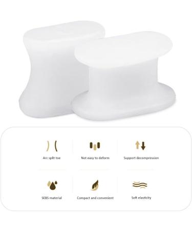 Gel Toe Separators - Correct Overlapping Toes - Hallux Valgus Foot Care Tools - Buy Online on GoSupps.com