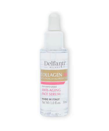Buy Delfanti Milano 24K Collagen & Hyaluronic Acid Anti-Aging Serum - Made in Italy | International Shipping Available - Buy Online on GoSupps.com
