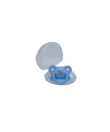 Buy BPA-Free Silicone Pacifier & Dental Aid for 0-12 Months - Maxis-Friendly Baby Bite Ring with Box - Snopperz Beissring in Blue - Buy Online on GoSupps.com