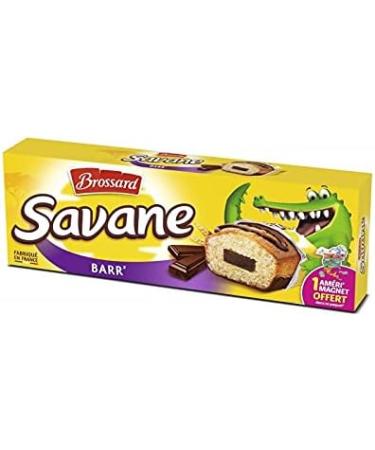 BROSSARD - Savane Pocket Chocolate Bar 189G - (Pack of 4) - Buy Online on GoSupps.com
