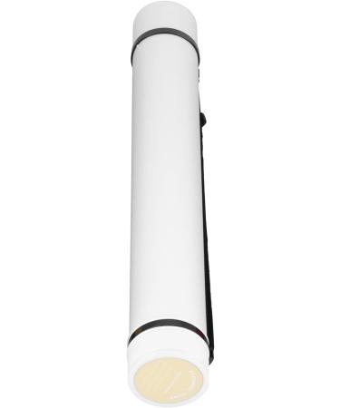 Large Capacity Poster Storage Tube with Strap - White | Ideal for Travel & Outdoor Use - Buy Online on GoSupps.com
