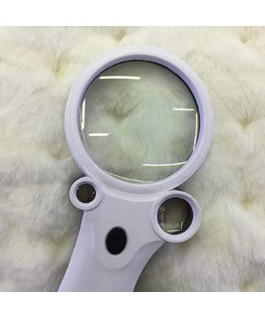 Magnifying Glasses Educational Hobby Magnifiers Handheld Led Illuminated Magnifier 10X / 20X / 25X / 55X Lens Illuminated Ultra High Definition Comfortable Anniversary - Buy Online on GoSupps.com
