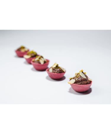 Shop Croc'in Fuchsia Dough Bowl Set - 24 Artisan Vegan Bowls for Snacks & Appetizers - Perfect for Sweet Treats & Hearty Bites - International Shipping Available - Buy Online on GoSupps.com