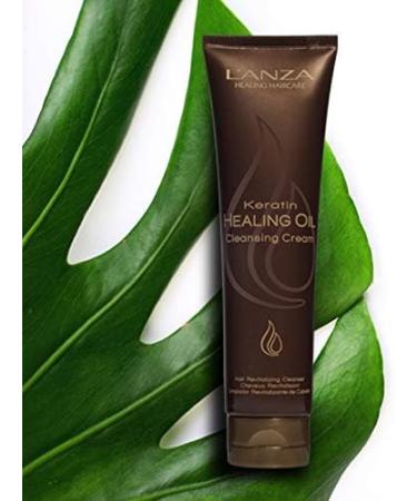 L'ANZA Keratin Healing Oil Cleansing Cream 300 ml - Buy Online on GoSupps.com