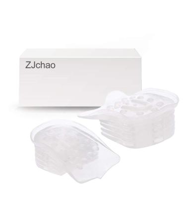 Silicone heel cushion 5 layer gel heel inserts insole insole made of silicone soft gel anti-slip for women men a couple