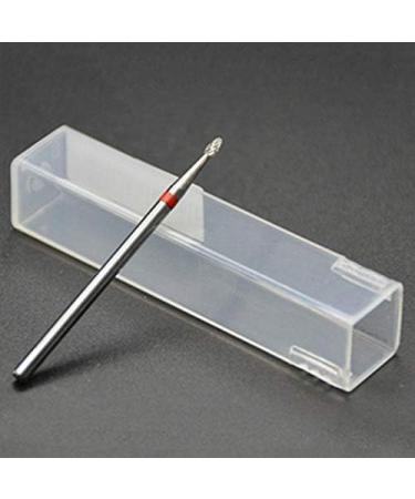 Gsrimgratoe Conical Hard Electric Nail File Drill Bit Coarse and Hard Nail Tungsten Steel Polishing Head Multi-Tooth Green silver & green - Buy Online on GoSupps.com