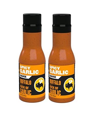 Spicy Garlic Sauce Buffalo with a Kick of Garlic 2 Bottles 12 fl.oz ( 355g) each. By Buffalo Wild Wings