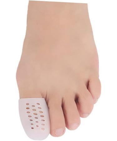 CLISPEED 6 Pairs Toe Protector Tubes - Anti-Friction Toe Covers - White - 4.5X2.1 cm - Buy Online on GoSupps.com