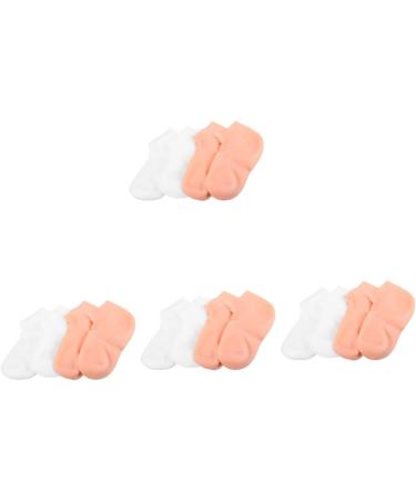 minkissy 8 Pairs Exfoliating Moisturizing Socks Heel Socks for Dry Cracked Lotion Moisturizing Socks Sleep Socks Foot Moisturizing Socks Moisturizing Foot Covers Sebs Elasticity Miss Spa - Buy Online on GoSupps.com