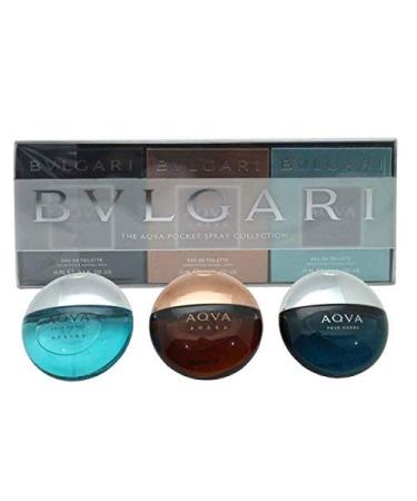 Bvlgari The Aqva Pocket Spray Collection 3-Piece Set for Men