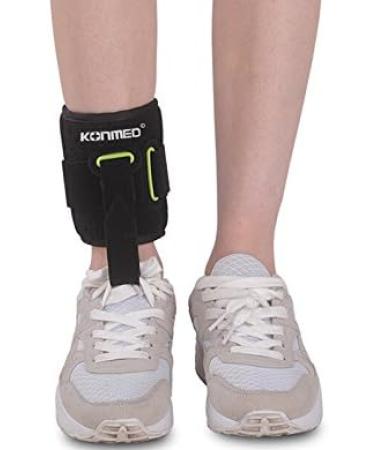 KONMED Adjustable Drop Foot Support AFO Brace Strap | Poliomyelitis & Stroke Relief | Universal Size - Buy Online on GoSupps.com