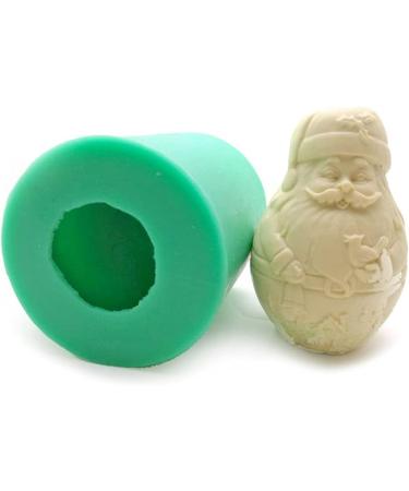 Christmas Silicone Candle Mold Santa Claus 3D Soap Mold Aroma Candle Plaster Mold Chocolate Mold Christmas Home Decor Santa Mold Silicone Chocolate Soap 3d S0098 - Buy Online on GoSupps.com
