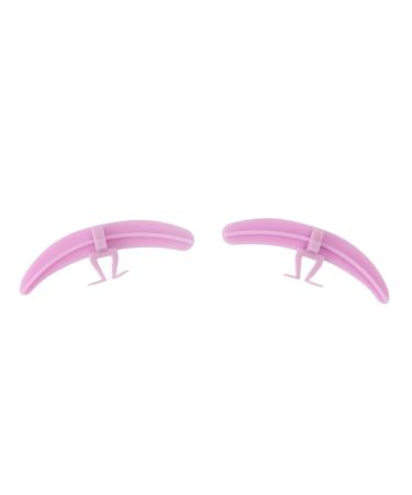 DAUZ Eyelash Separator Tool Convenient Use Eyelash Extension Separator Silicone Precise Application for Beauty Salon (Purple)