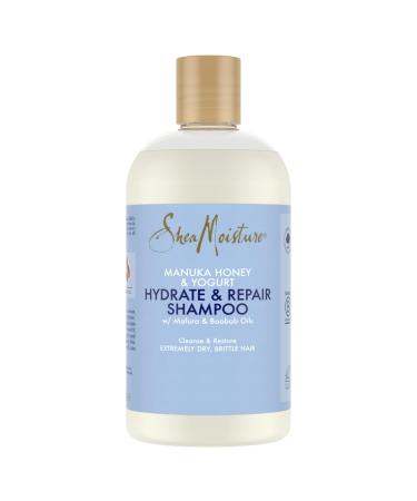 SheaMoisture Hydrate & Repair Shampoo for extremely dry and fragile hair Manuka Honey & Yogurt naturally silicone and sulfate free 384 ml