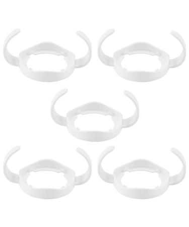 Allomn feeding bottle handle bottle handle holder baby feeding care bottle holder EASY grip standard plastic handle for avent (5 pieces)