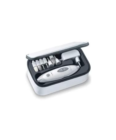 Sanitas SMA 35 & Beurer MP 41 Electric Manicure/Pedicure Set Bundle - Professional Nail Care in White | International Shipping - Buy Online on GoSupps.com