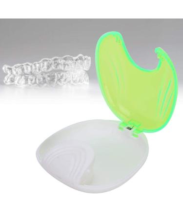 Large Waterproof Storage Box for Orthodontic Devices | Tooth Drop Box for Dentures & Mouth Protection - Portable Hygiene Solution (Green) - Buy Online on GoSupps.com