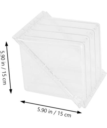 BRIGHTFUFU Watermelon Shaping Tools Fruit Shaping Vegetable Mould Fruit Shaper Watermelon Pumpkin Moss Cucumber Transparent 15x15cm - Buy Online on GoSupps.com