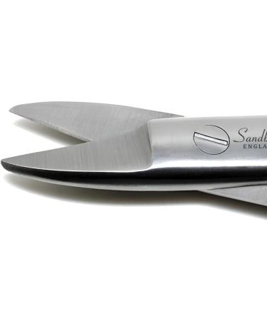 SANDBROS Crown Beebee Scissor Dental Instruments 4 inches - Manicure Nails Sewing Embroidery Felt Cutting - Buy Online on GoSupps.com