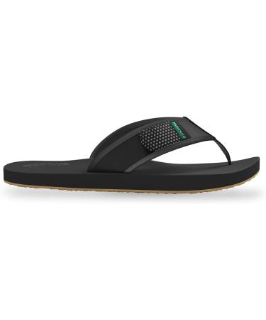 PARAKITO Mosquito Sandals for Men | DEET-Free Citronella Essential Oil Protection | Camping, Hiking, Travel | 11 Oshee Black - Buy Online on GoSupps.com