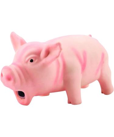 Buy Liebewh Squeaky Pig Dog Toy - Pink Latex Puppy Play Stuff for Dogs | Best International Shipping - Buy Online on GoSupps.com
