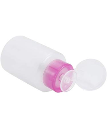 ConStore 4 Pack 150ml Empty Plastic Pump Dispenser Bottles for Nail Polish and Makeup Remover - Buy Online on GoSupps.com