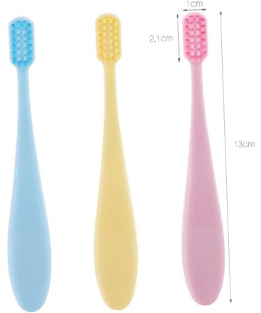 Healeved 12-Part Set Children Toothbrush - Soft Bristle Infant Dental Brush for Kids' Oral Care - Buy Online on GoSupps.com