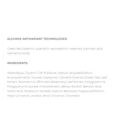 Alchimie Forever Firming Gel For Neck And Bust | Tightens Lifts and Firms. Evens Tone | 8 Fl Oz - Buy Online on GoSupps.com